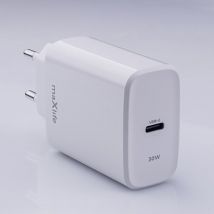 Maxlife Chargeur Secteur Usb-c 30w Pd Qc Ultra Rapide Blanc