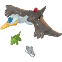 Fisher-price Imaginext-jurassic World-quetzalcoatlus Bat Des Ailes-coffret Hml44 - Fisher Price