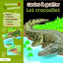 Cartes À Gratter Les Crocodiles - Piccolia