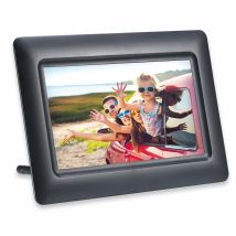 Agfa Photo Cadre Photo Numérique Realiview Apf700 - Écran Led 7 1024x600, Affichage Photos, Horloge, Calendrier Programmable - Noir - Agfa Photo