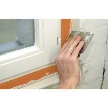 Ruban De Masquage En Pvc Façades Et Surfaces Irrégulières Tesa 33m X 50mm Orange