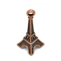 Breloque En Métal Tour Eiffel Cuivré (10 Pièces) - Megacrea DIY