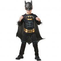 Déguisement Luxe Batman 80 Ans Noir Et Jaune Taille 3-4 Ans - Rubie's