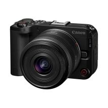Canon Eos R50 V Noir+ Rf-s 14-30mm F4-6.3 Is Stm Pz + Tripod Hg-100tbr + Micro Dm-e100 + Carte Sd 128go - Canon