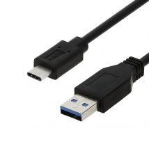 Câble Usb Type C Vers Usb 2m Charge / Synchro Pour Smartphones Et Tablettes Noir - Avizar