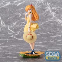 Rebuild Of Evangelion - Statuette Luminasta Asuka Summer Dress Ver. 2 24 Cm - Sega