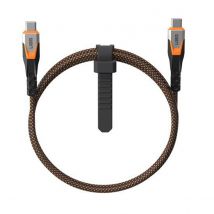 Uag Câble De Charge Et De Transfert Usb-c 3.2 20gbps 240 En Nylon Tressé 0.75m Noir