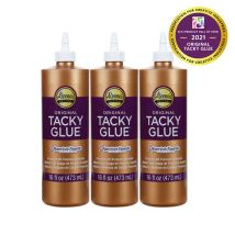 Colle Multi-usages Aleene's Original Tacky Glue - Liquide - Blanche Transparente - Bouteille 473ml