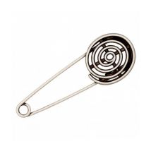 Epingle À Kilt Spirale Brute Nickel 75 Mm X 1 - Union Knopf Gris - Prym Union Knopf