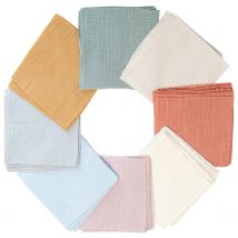 Set 50 Carrés Gaze De Coton – Coupons Patchwork Couture Créative Diy - Craft Loom