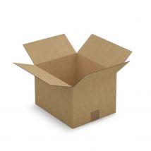20 Cartons D'Emballage 31 X 22 X 18 Cm - Simple Cannelure - Raja