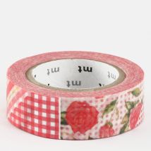 Masking Tape - Rose Rouge (flower Red) - 10 M X 15mm - MT Masking Tape