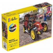 Maquette Starter Kit Renault Taxi Type Ag - Heller