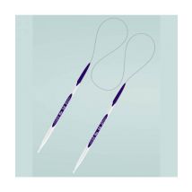 Aiguilles Circulaires Prym Ergonomics 80 Cm N° 10 À 12 À L'Unité - Prym Taille N°10