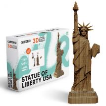 Cartonic Sculpture-puzzle 3d Carton - La Statue De La Liberté