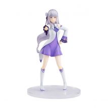 Re:zero Starting Life In Another World - Statuette Emilia 17 Cm - Kadokawa