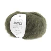 Fil De Laine À Tricoter Fashion Alpaca Superfine Heavens Uni - Rico Design 11 Olive