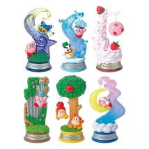 Kirby - Assortiment 6 Figurines Kirby Swing In Dreamland 6 Cm - Re-ment