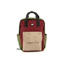 Sac À Dos - Rio 15'' Kaki/bourgogne/taupe - Urbanite