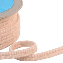 Double Cordon Fils 10mm Écru Au Mètre - My mercerie