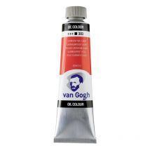 Peinture À L'Huile - Rouge De Cadmium Clair - 303 - A L'Huile De Carthame - Van Gogh - 40ml