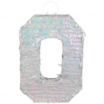 Pinata Holograpphique Chiffre 0 - Annikids