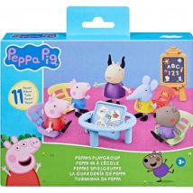La Salle De Classe De Peppa Pig Avec 5 Personnages - Figurines - Mini Univers École - Hasbro