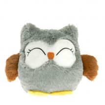 Peluche Bouillotte Chouette Grise - Pelucho