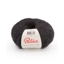 Pelote De Laine Et Mohair À Tricoter Phil Light Mohair - 25gr - Phildar Noir
