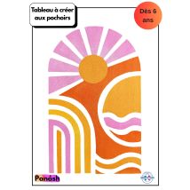 Peinture Aux Pochoirs Panash Débutant Enfants Et Adultes - Linea En 2 Pochoirs - Panash Art