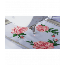 Pied De Broderie Avec Pointeur Lumineux Led - Fled2 - Brother Blanc