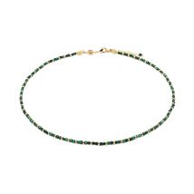 Collier Karia En Pierres Malachite - SLOYA