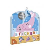 Stickers X 100 - Licornes - - Jura Toys