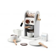 Machine À Café En Grains - Grise - EliNeli