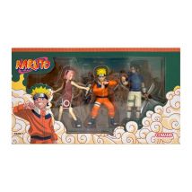 Naruto Lot De 3 Figurines Non Articulees De Naruto Sasuke Et Sakura 10 Cm - Comansi