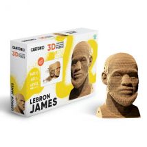 Cartonic Sculpture-puzzle 3d Carton - Lebron James