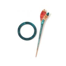 Epingles De Châle Symfonie Avec Broche Flora - Knitpro Multicolore - KnitPro