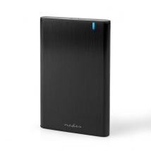 Nedis Boîtier Disque Dur 2.5'' Usb 3.1 Gen1 Pour Pc Avec Câble Usb-a / Usb-c Noir - NEDIS