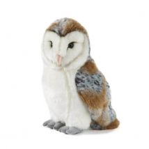 Peluche Chouette Effraie 30 Cm - Living nature