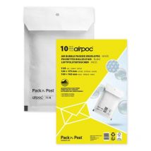 Enveloppes À Bulles - 10x16,5cm - Référence A - Auto Adhésive - Lot De 10 - Gpv - GPM