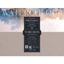Papier Aquarelle Grain Torchon 18x24 300g 20 F. - Fabriano