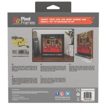 Pixel Frames - Double Dragon - 23x23 Cm - Just For Games