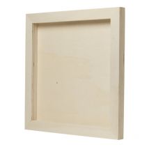 Cadre Avec Profondeur En Bois 30 X 30 Cm - Megacrea DIY