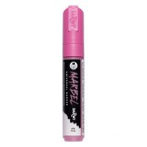 Marqueur - Peinture Acrylique - Rose - Permanent - Pointe Biseautée 12mm - Marbel - Darwi
