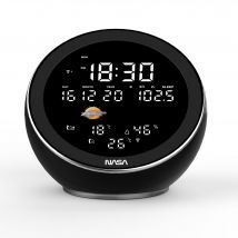 Nasa - Station Météo - Enceinte Bluetooth Wsp1500 Noire - Livrée Avec Adaptateur Secteur