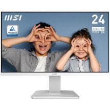 Msi Pro Mp2412w Écran Plat De Pc 60,5 Cm (23.8) 1920 X 1080 Pixels Full Hd Lcd Blanc - Msi