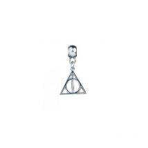 Harry Potter - Breloque Plaquée Argent Deathly Hallows - Carat Shop