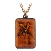 Jurassic Park - Collier Avec Pendentif En Ambre Limited Edtiton - Fanatikk