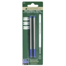 Recharges Pour Stylo Roller - Montblanc - Bleu - Pointe Moyenne - Lot De 2 Recharges - ObserveMontessori