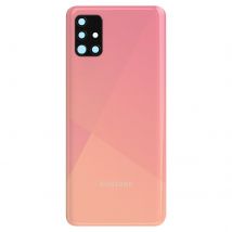 Samsung Vitre Arrière Pour Samsung Galaxy A51 Original Service Pack Rose
